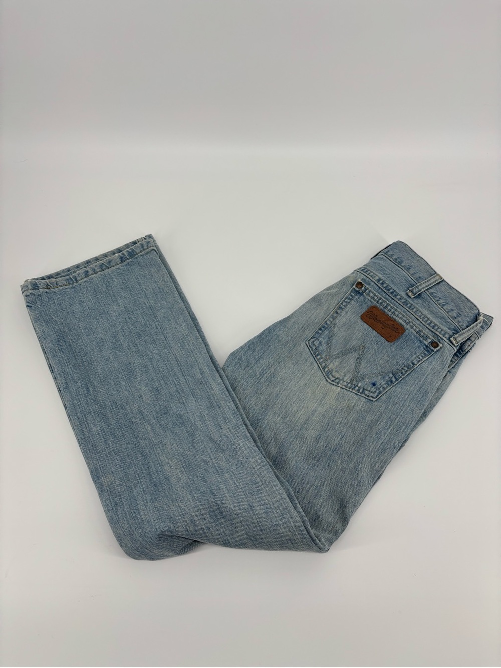 Retro Jeans Mens 30x30 Light Wash Slim Bootcut Denim 77MWZWO Cowboy